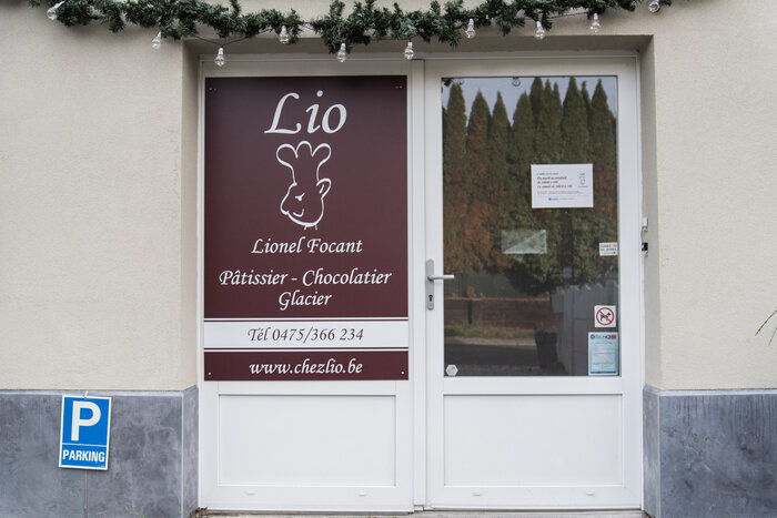 Devanture de l’atelier Lio à Limal