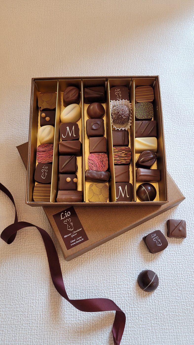Coffret de 32 pralines Lio