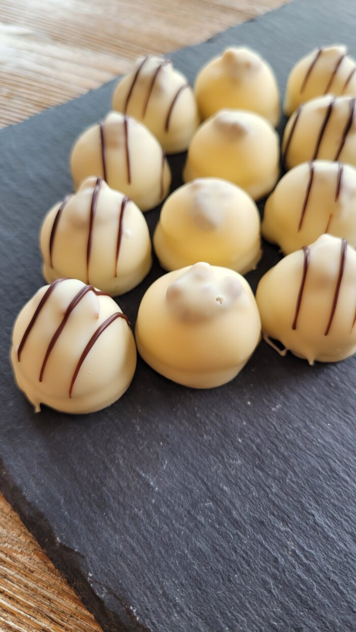 Manons au chocolat blanc